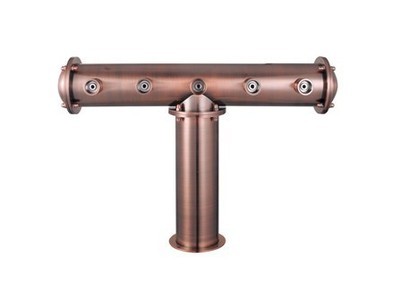 飲料設(shè)備_飲料設(shè)備供貨商_供應(yīng)啤酒飲料設(shè)備五孔T型酒柱1045501-4_飲料設(shè)備價(jià)格_玉環(huán)縣和成銅業(yè)